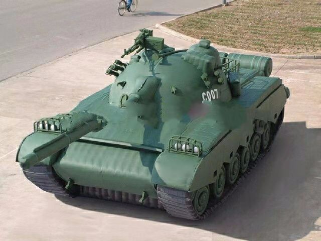 石家庄军用充气坦克